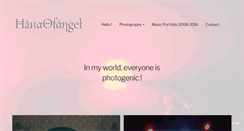 Desktop Screenshot of hanaofangel.com